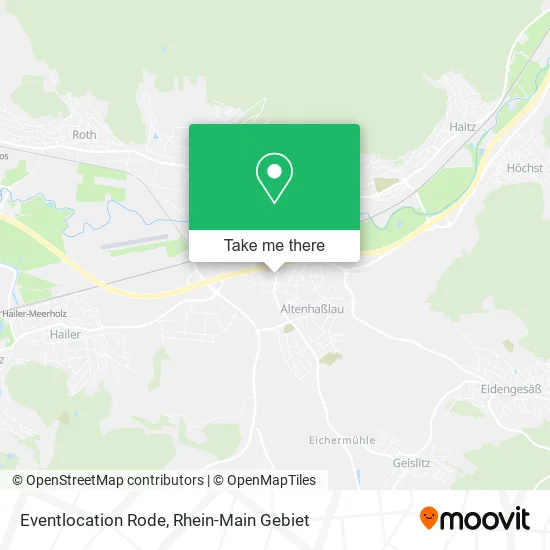 Карта Eventlocation Rode