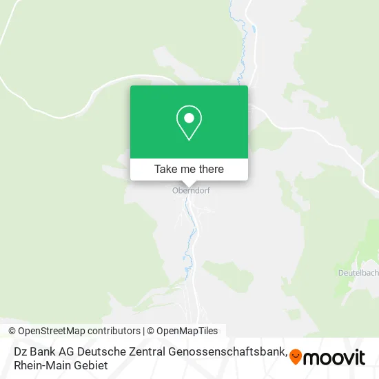 Карта Dz Bank AG Deutsche Zentral Genossenschaftsbank