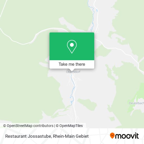 Карта Restaurant Jossastube