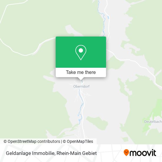 Карта Geldanlage Immobilie