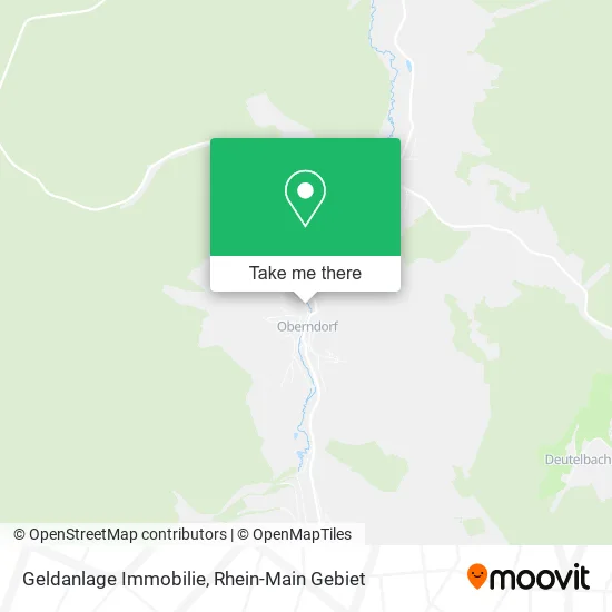 Карта Geldanlage Immobilie