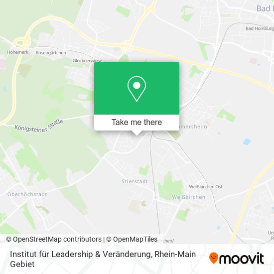 Institut für Leadership & Veränderung map