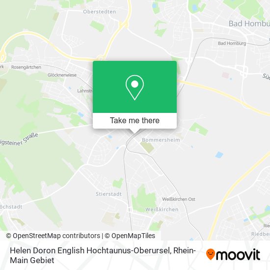 Helen Doron English Hochtaunus-Oberursel map