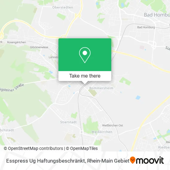 Карта Esspress Ug Haftungsbeschränkt