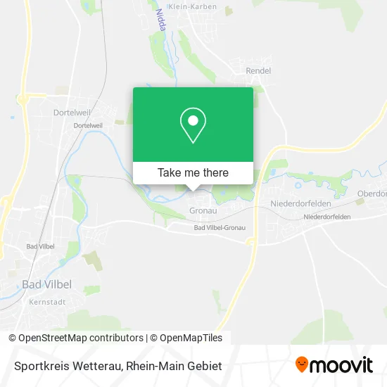 Sportkreis Wetterau map