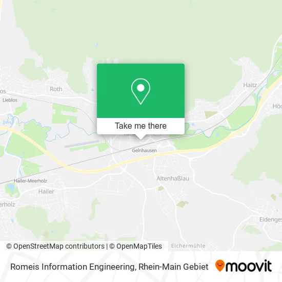 Карта Romeis Information Engineering