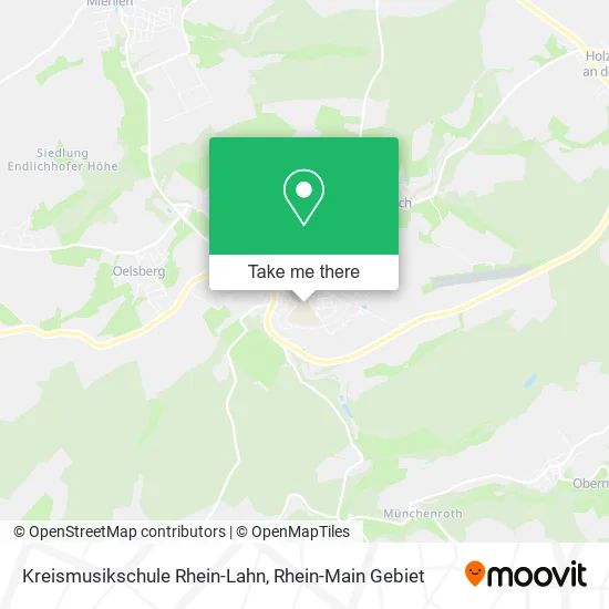 Карта Kreismusikschule Rhein-Lahn