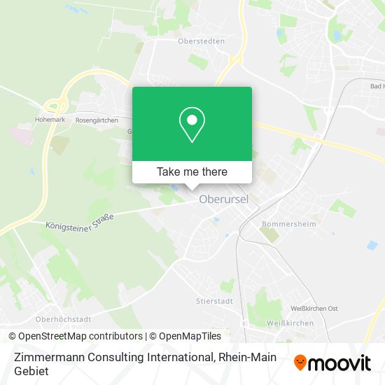 Карта Zimmermann Consulting International