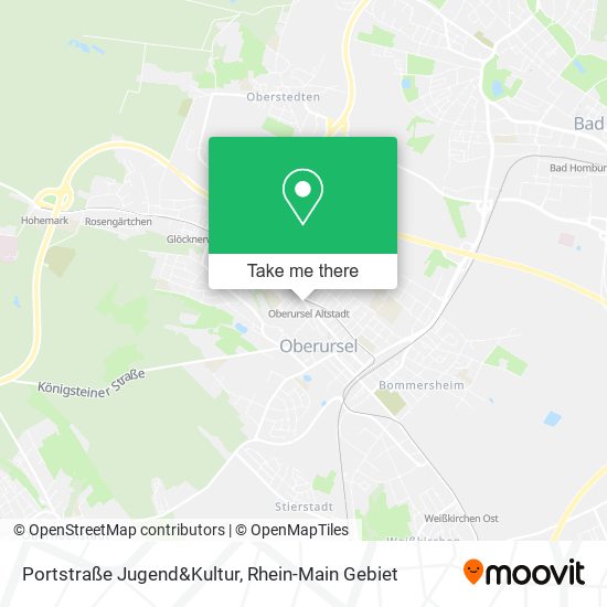 Portstraße Jugend&Kultur map