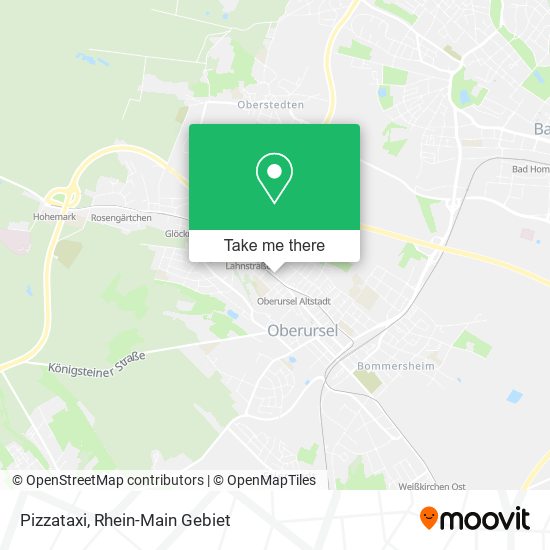 Карта Pizzataxi