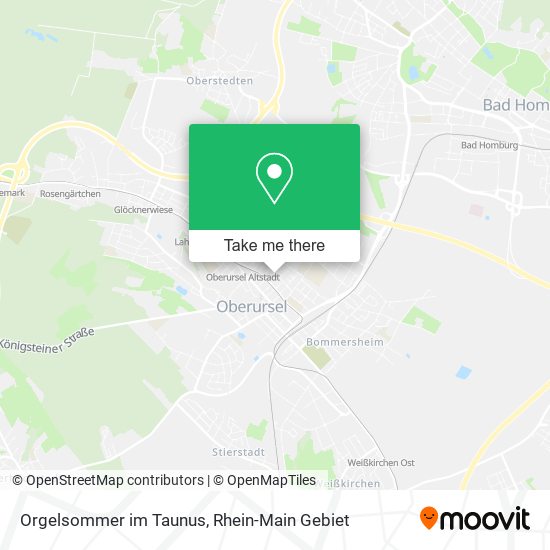 Карта Orgelsommer im Taunus
