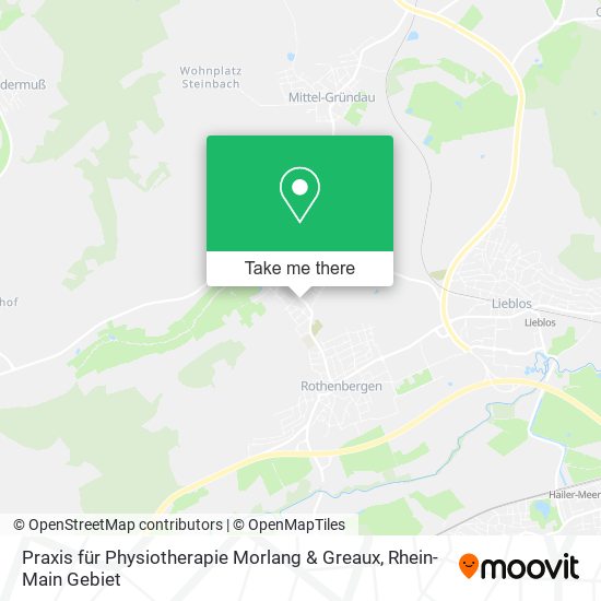 Praxis für Physiotherapie Morlang & Greaux map