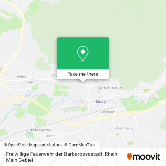 Карта Freiwillige Feuerwehr der Barbarossastadt