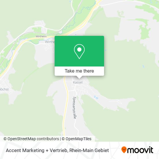 Accent Marketing + Vertrieb map