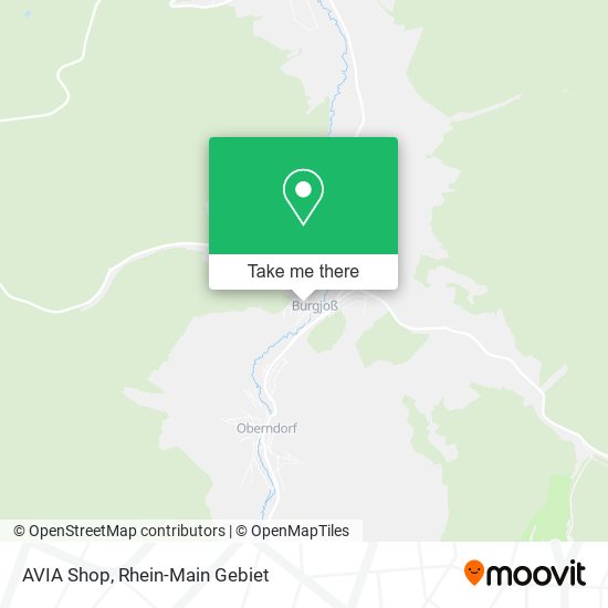 AVIA Shop map