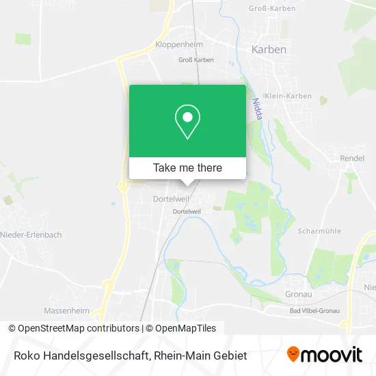 Карта Roko Handelsgesellschaft