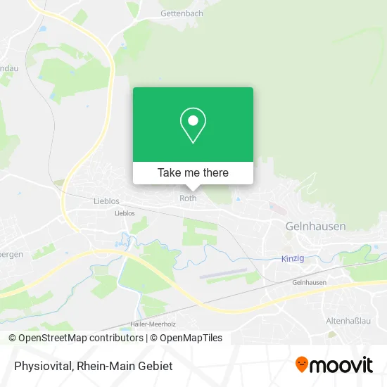 Карта Physiovital