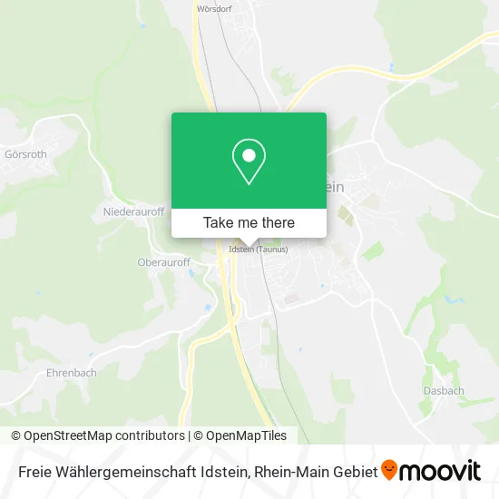 Карта Freie Wählergemeinschaft Idstein