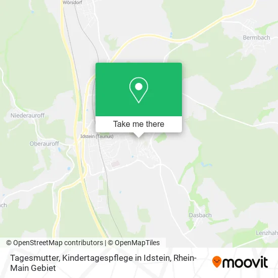 Карта Tagesmutter, Kindertagespflege in Idstein