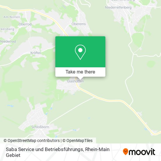 Saba Service und Betriebsführungs map