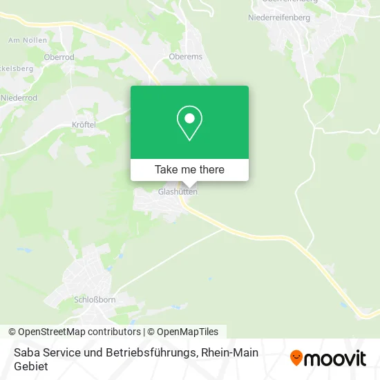 Карта Saba Service und Betriebsführungs