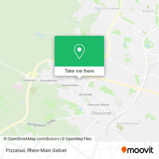 Карта Pizzataxi