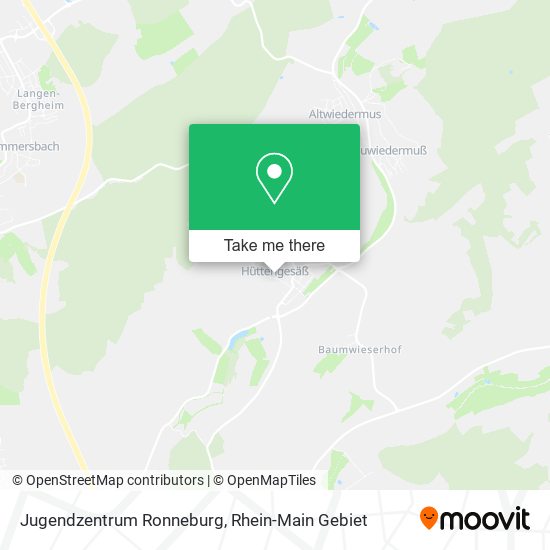 Jugendzentrum Ronneburg map