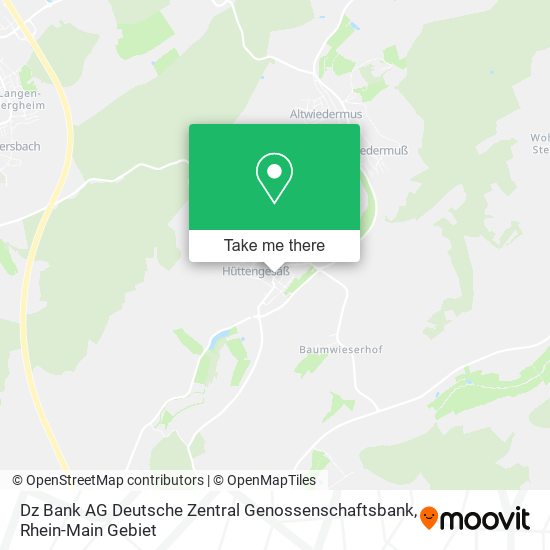Dz Bank AG Deutsche Zentral Genossenschaftsbank map