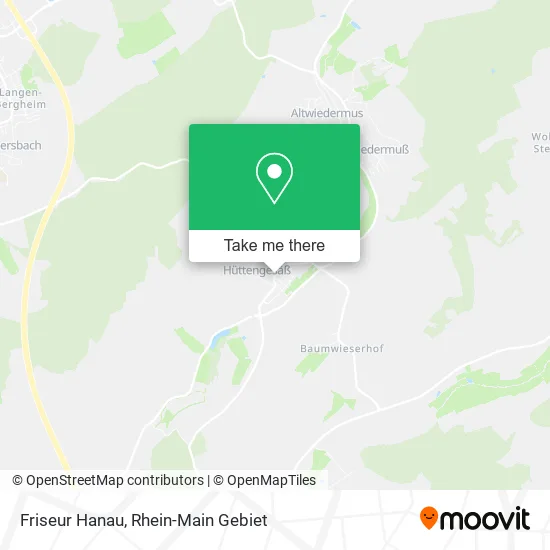 Карта Friseur Hanau