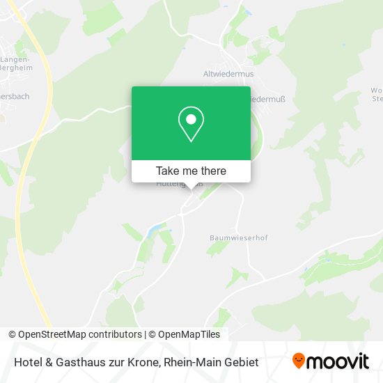 Hotel & Gasthaus zur Krone map