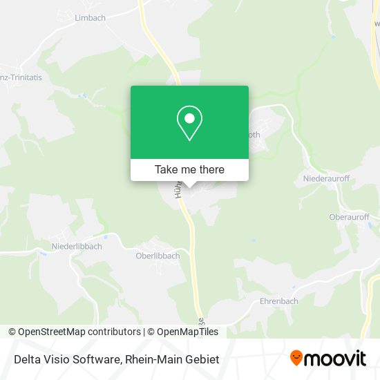 Delta Visio Software map