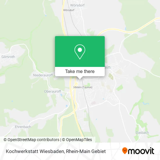 Карта Kochwerkstatt Wiesbaden