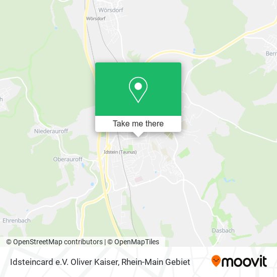 Idsteincard e.V. Oliver Kaiser map