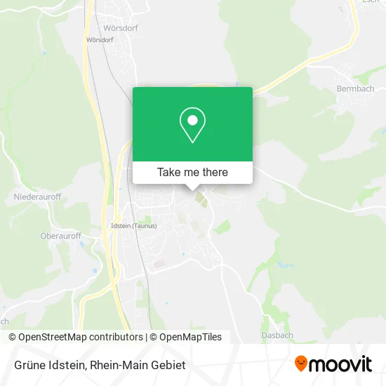 Карта Grüne Idstein