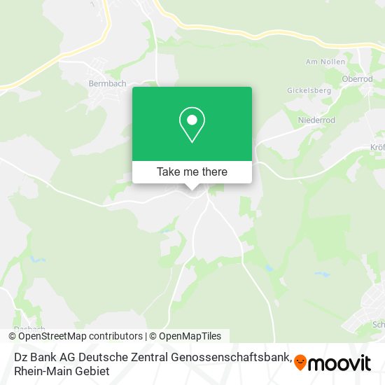 Dz Bank AG Deutsche Zentral Genossenschaftsbank map