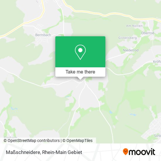 Карта Maßschneidere