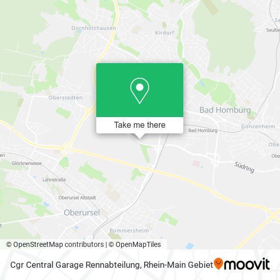 Cgr Central Garage Rennabteilung map