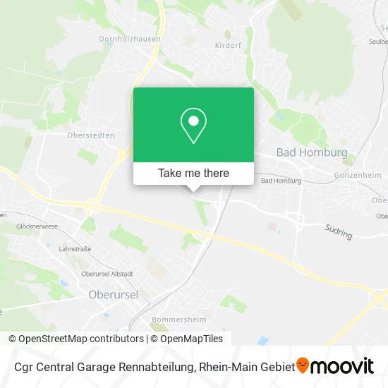 Карта Cgr Central Garage Rennabteilung