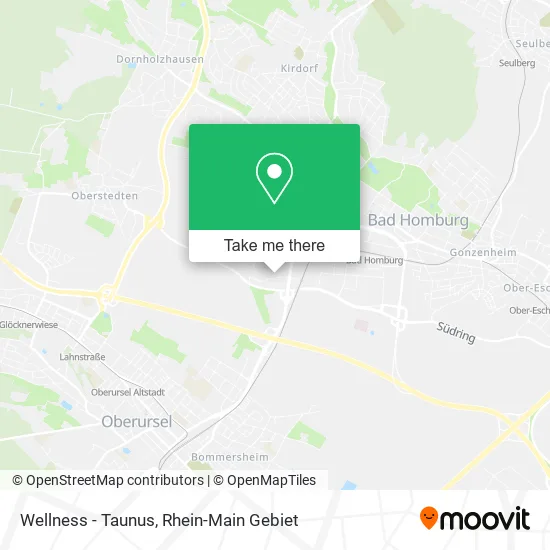 Карта Wellness - Taunus