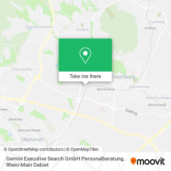 Gemini Executive Search GmbH Personalberatung map