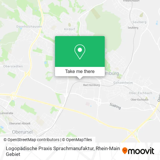 Карта Logopädische Praxis Sprachmanufaktur