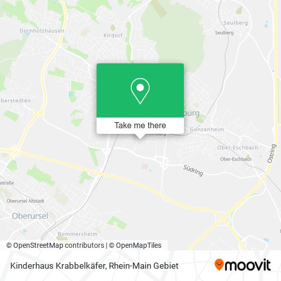 Kinderhaus Krabbelkäfer map
