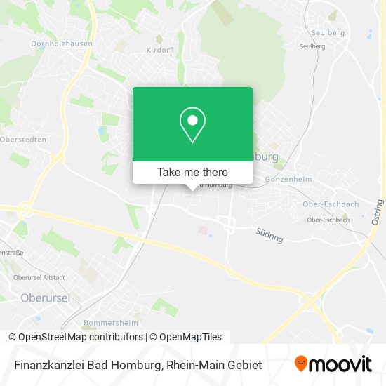 Finanzkanzlei Bad Homburg map