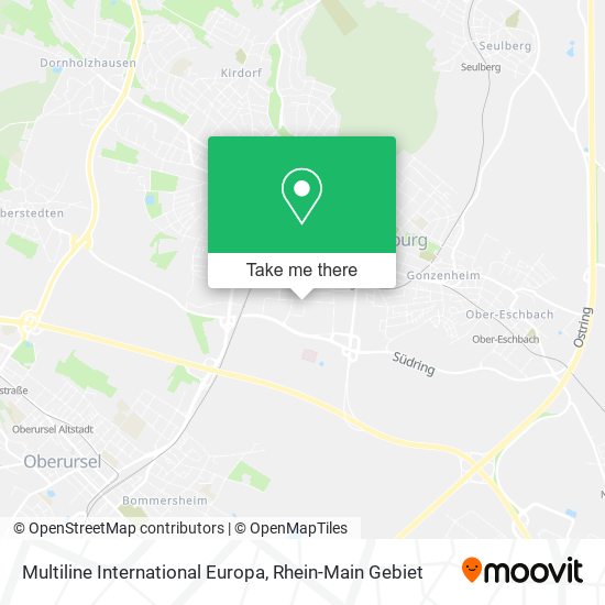 Multiline International Europa map