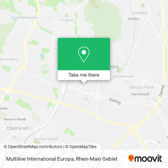 Карта Multiline International Europa