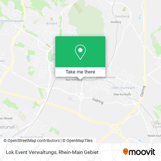 Карта Lok Event Verwaltungs
