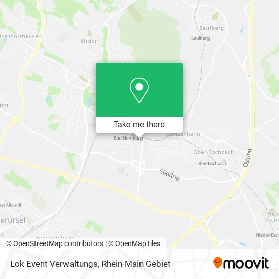 Карта Lok Event Verwaltungs