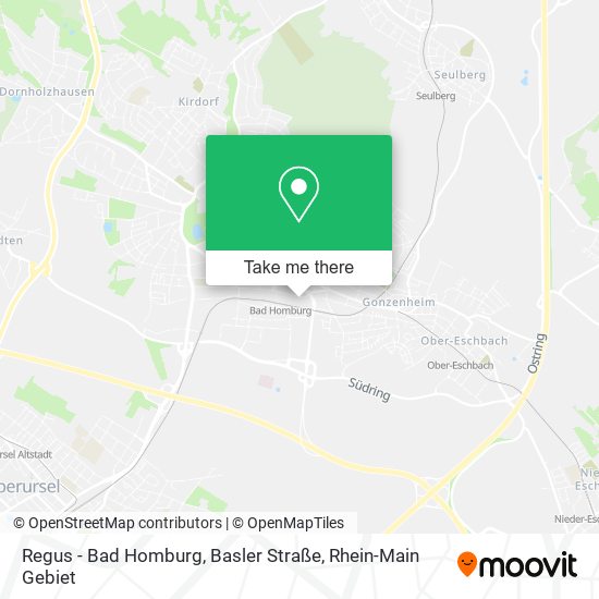 Regus - Bad Homburg, Basler Straße map