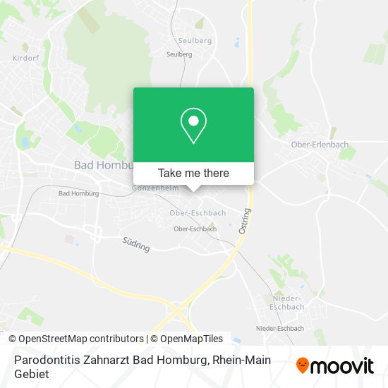 Карта Parodontitis Zahnarzt Bad Homburg