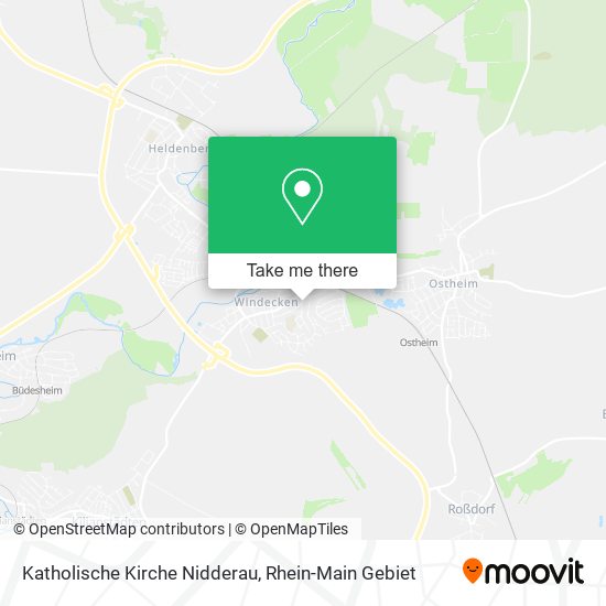 Katholische Kirche Nidderau map